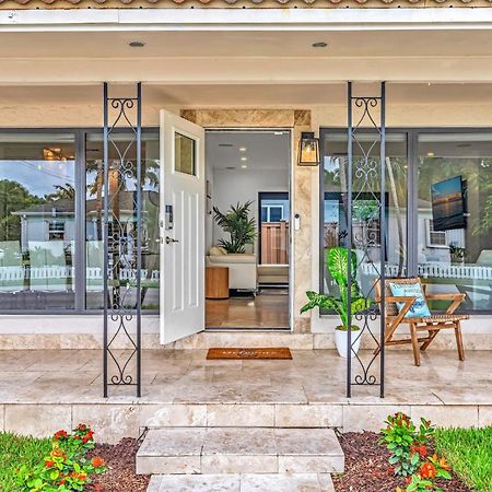 Tropical Oasis With Pool 10 Mins Airport & 5 Mins Beach Hollywood Exterior photo