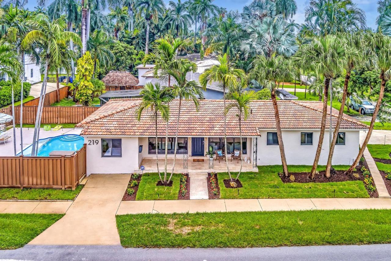 Tropical Oasis With Pool 10 Mins Airport & 5 Mins Beach Hollywood Exterior photo