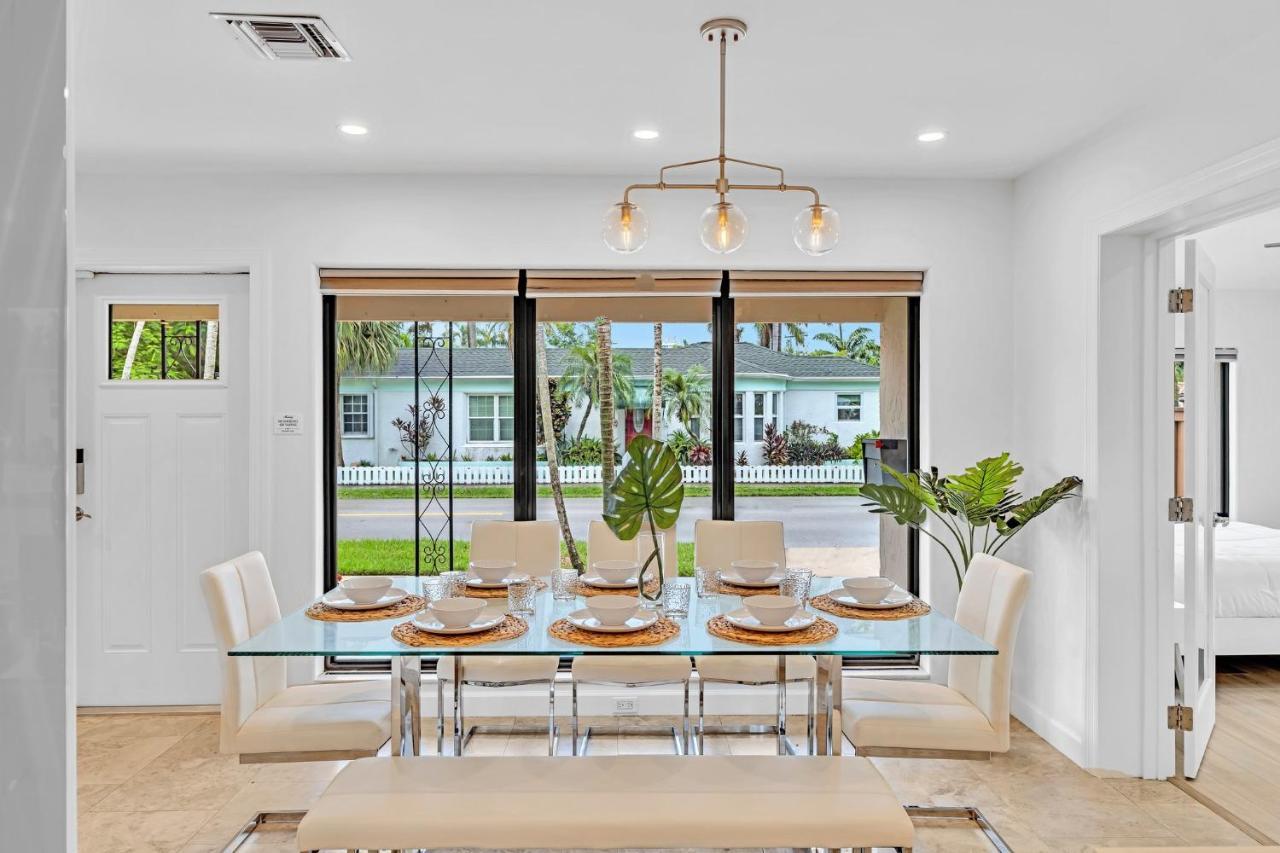 Tropical Oasis With Pool 10 Mins Airport & 5 Mins Beach Hollywood Exterior photo