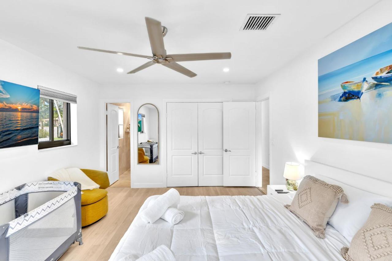 Tropical Oasis With Pool 10 Mins Airport & 5 Mins Beach Hollywood Exterior photo